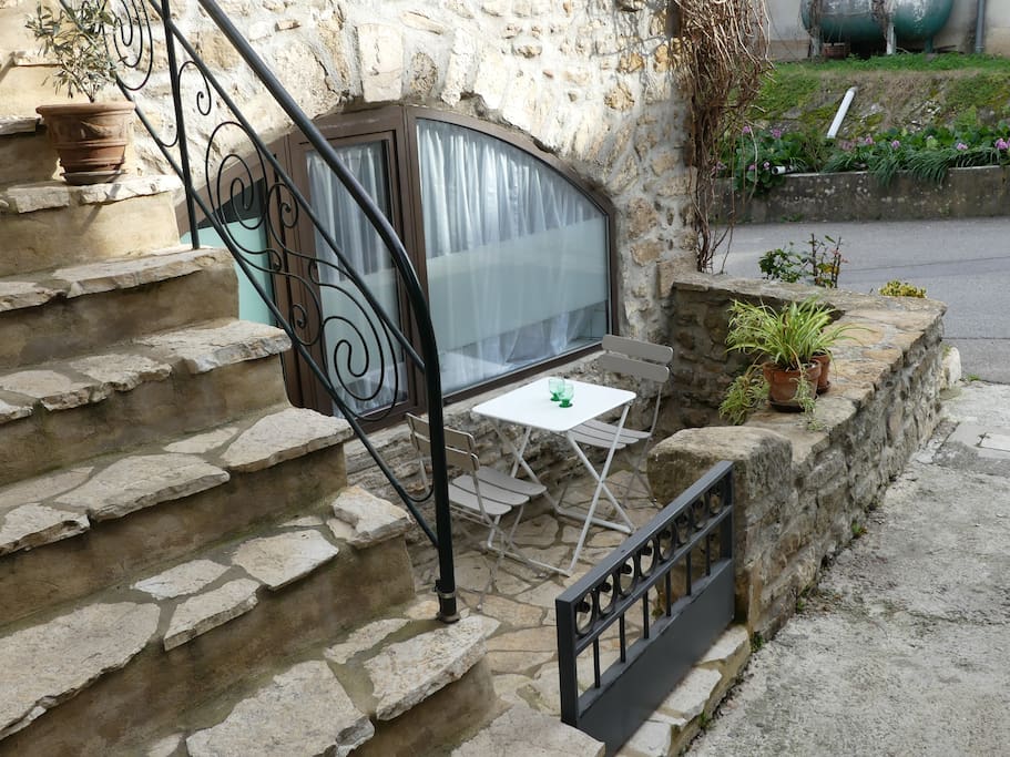 terrasse du gite