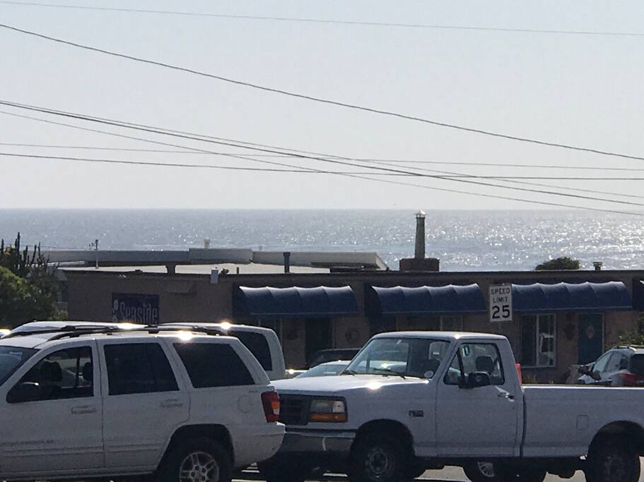 View from deck