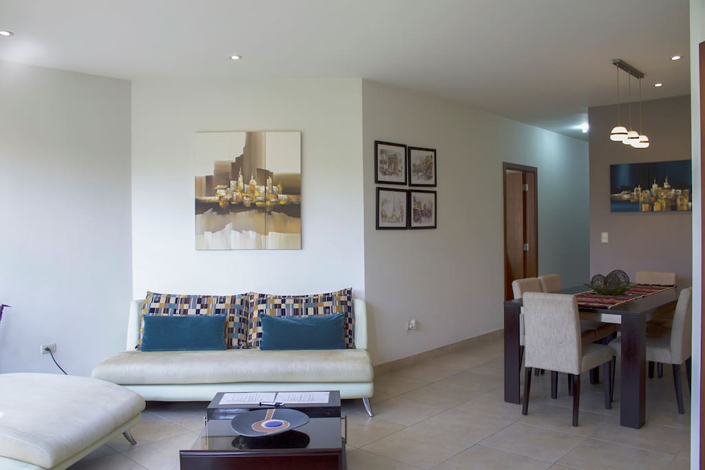 Combo Living Room and Dining Room