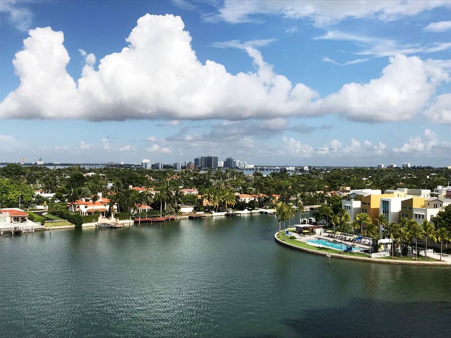 Bay view from the balcony