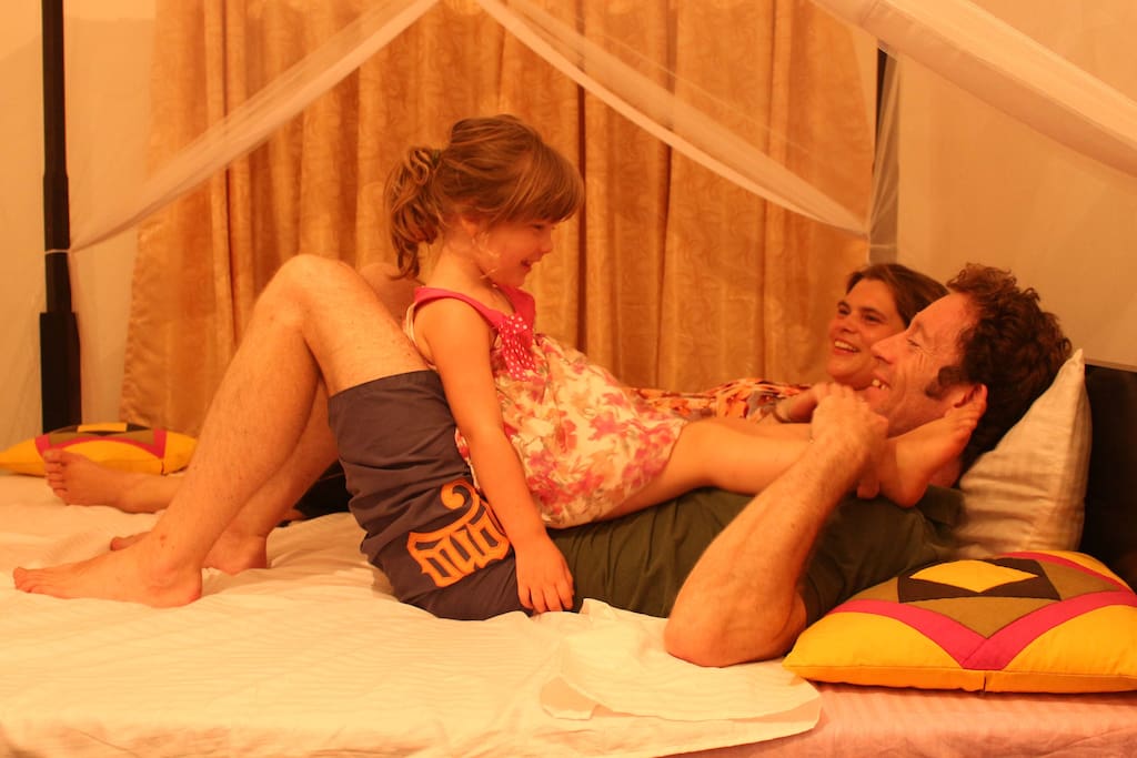 Comfortable AC rooms for relaxation