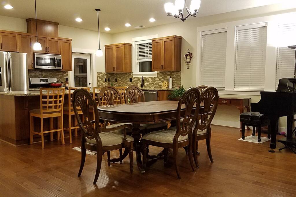Kitchen and dining