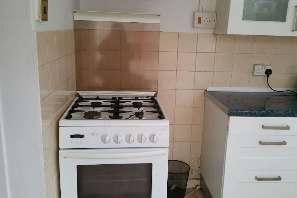 Kitchen shared with other Airbnb guests