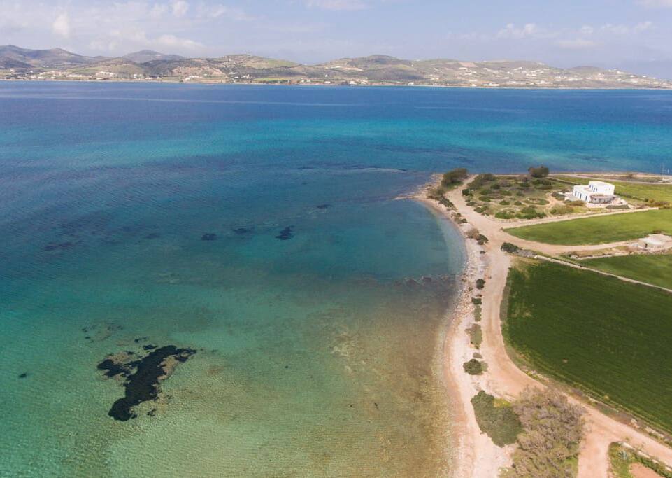 the sea side in front of the Villa ...