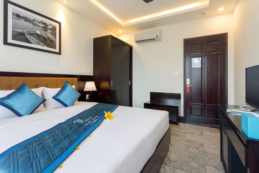 Inside Superior Garden View room
