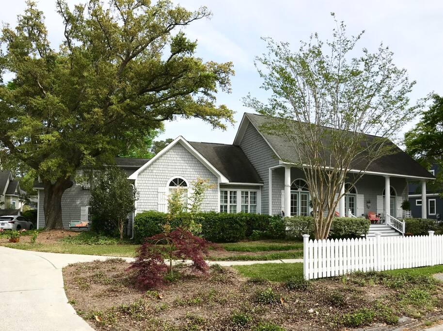 View of entire home from outside.