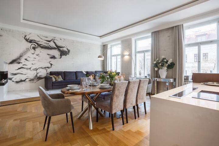 ♕ AMAZING MODERN LUXURY APARTMENT SILVER a/c