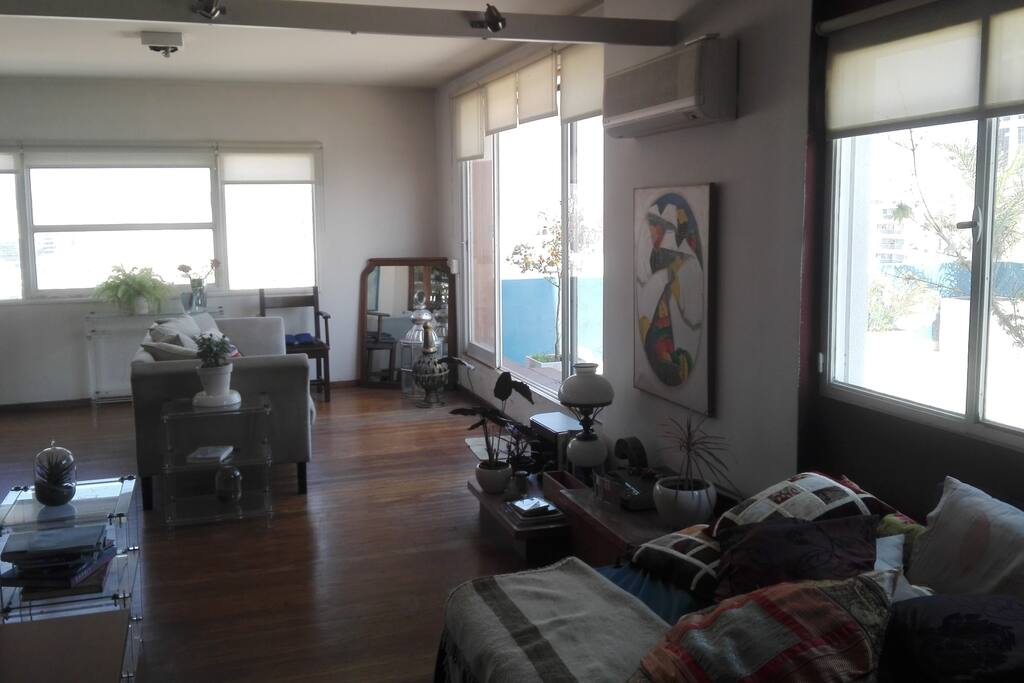 Vista desde habitación al living