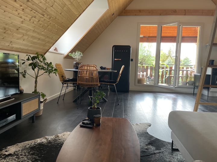 Cabane Entre Lac Et Montagnes - Golf & Parapente - Talloires-Montmin