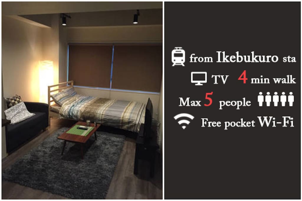 My room is very convenient!!
