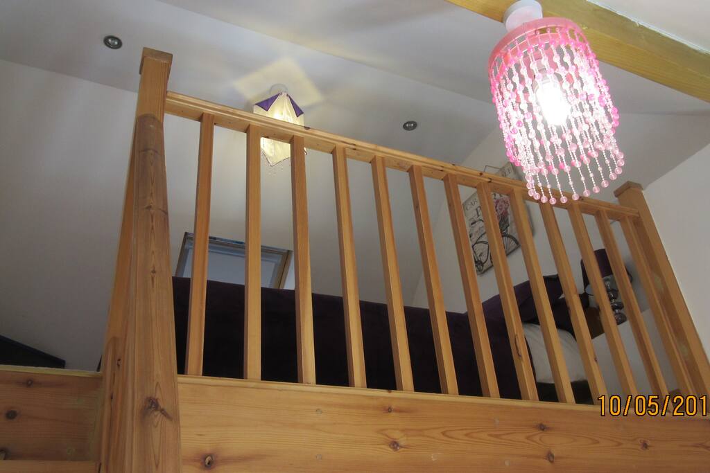The mezzanine floor