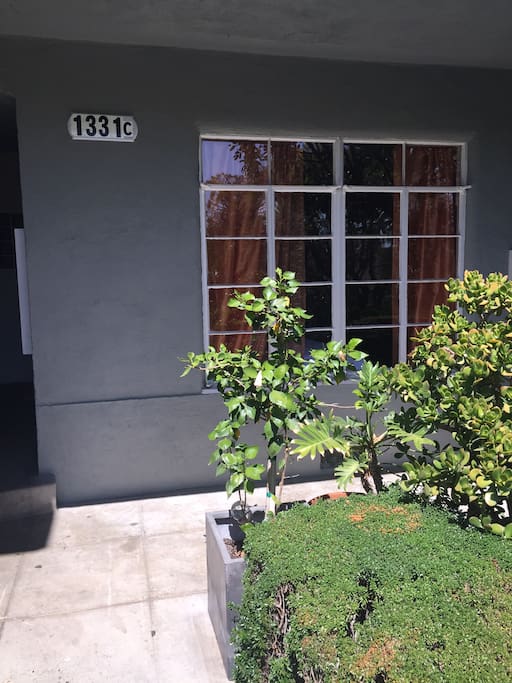 FRONT WINDOW OF UNIT