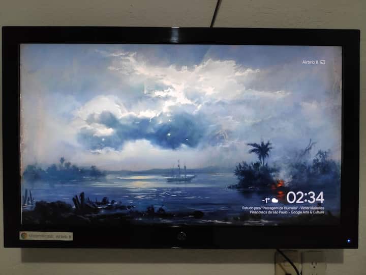 42-inch TV with Chromecast 