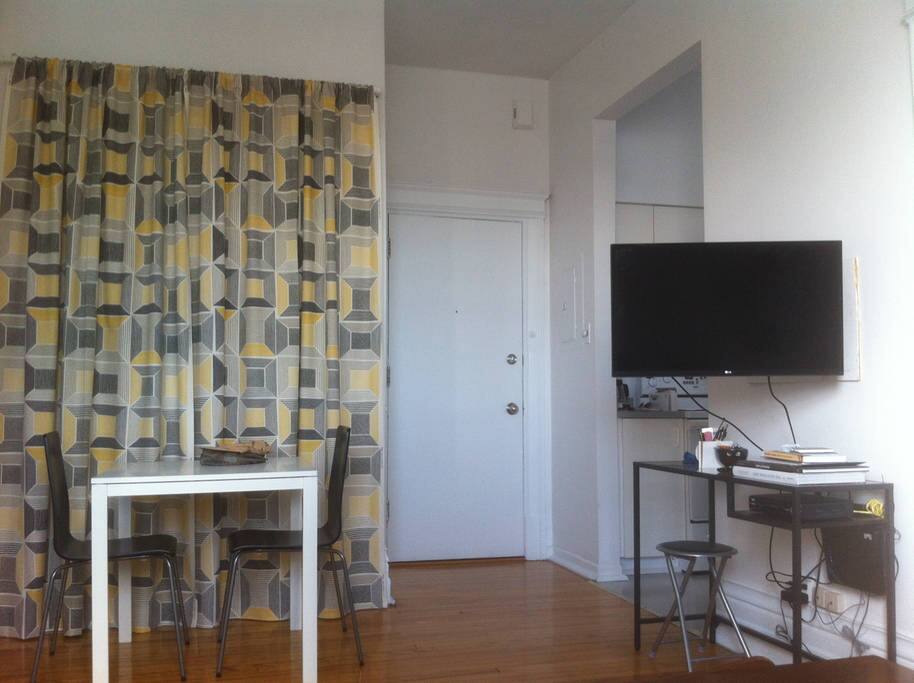 Plateau : appartement calme et lumineux pour vous