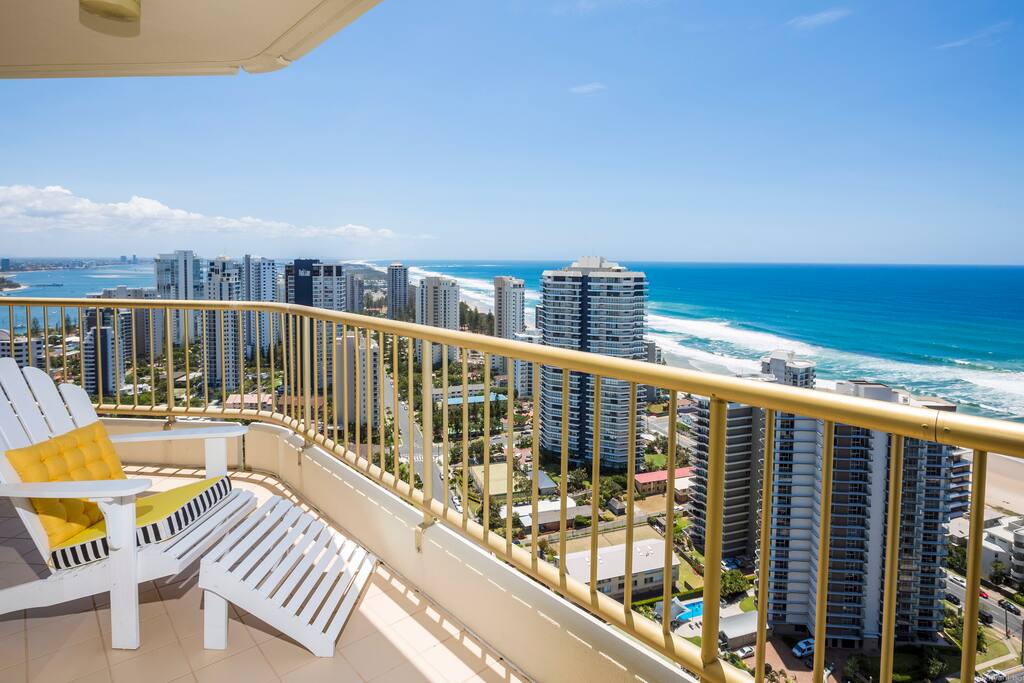 View off Eastern balcony