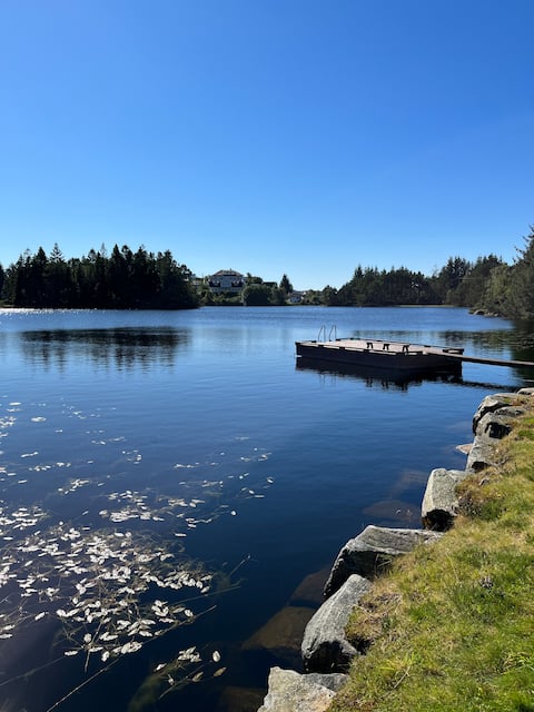 Villa close to Bergen close to water and large garden