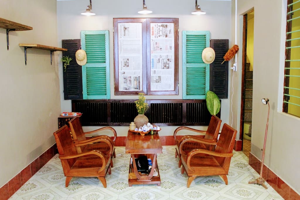 The living room