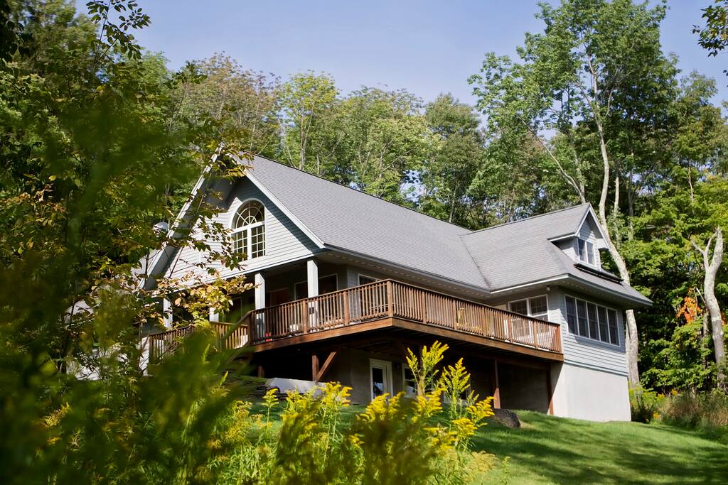 Immaculate and spacious 2400sf cottage in the woods.