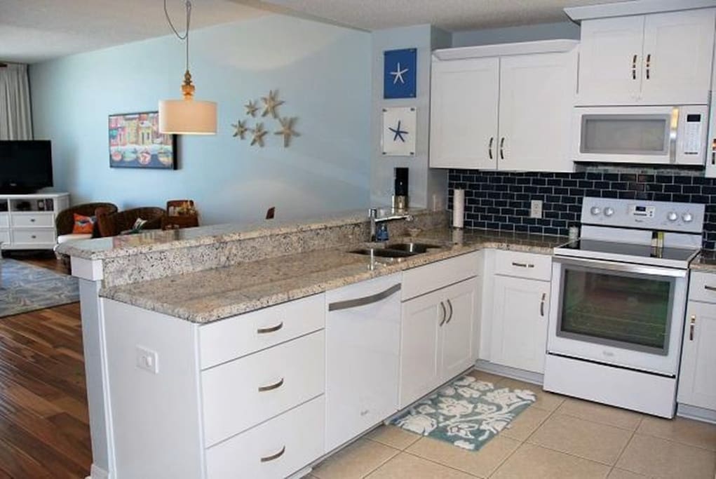 Kitchen with all new top of the line appliances