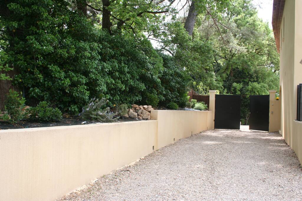 Entrée de la maison