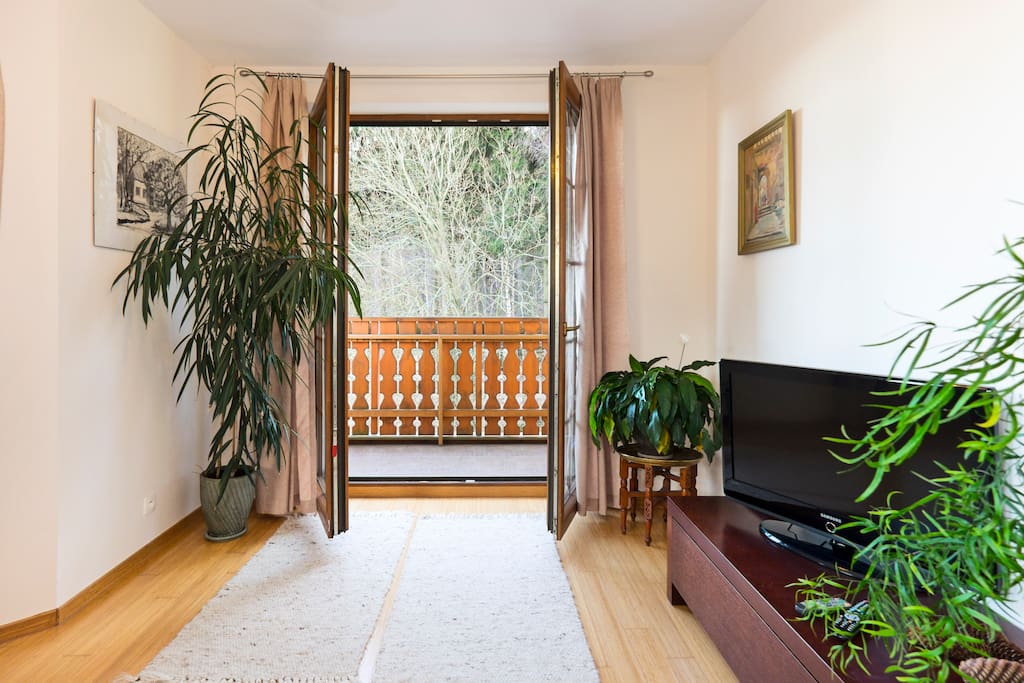 Salon/ balkon