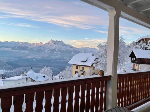 Charming two bedroom apartment in Leysin