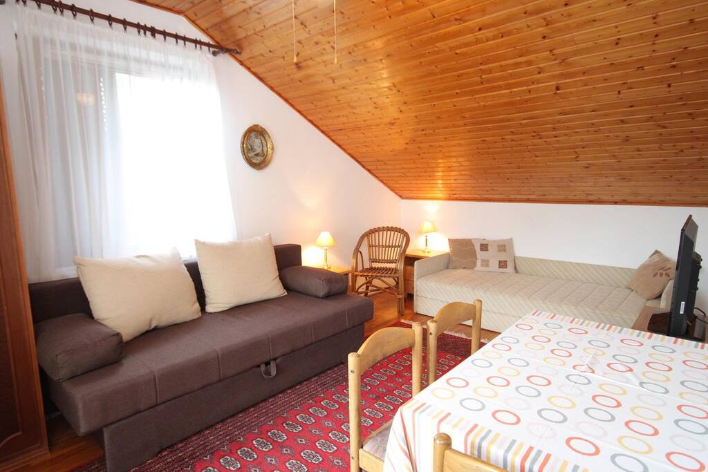 Living room, Surface: 10 m²
