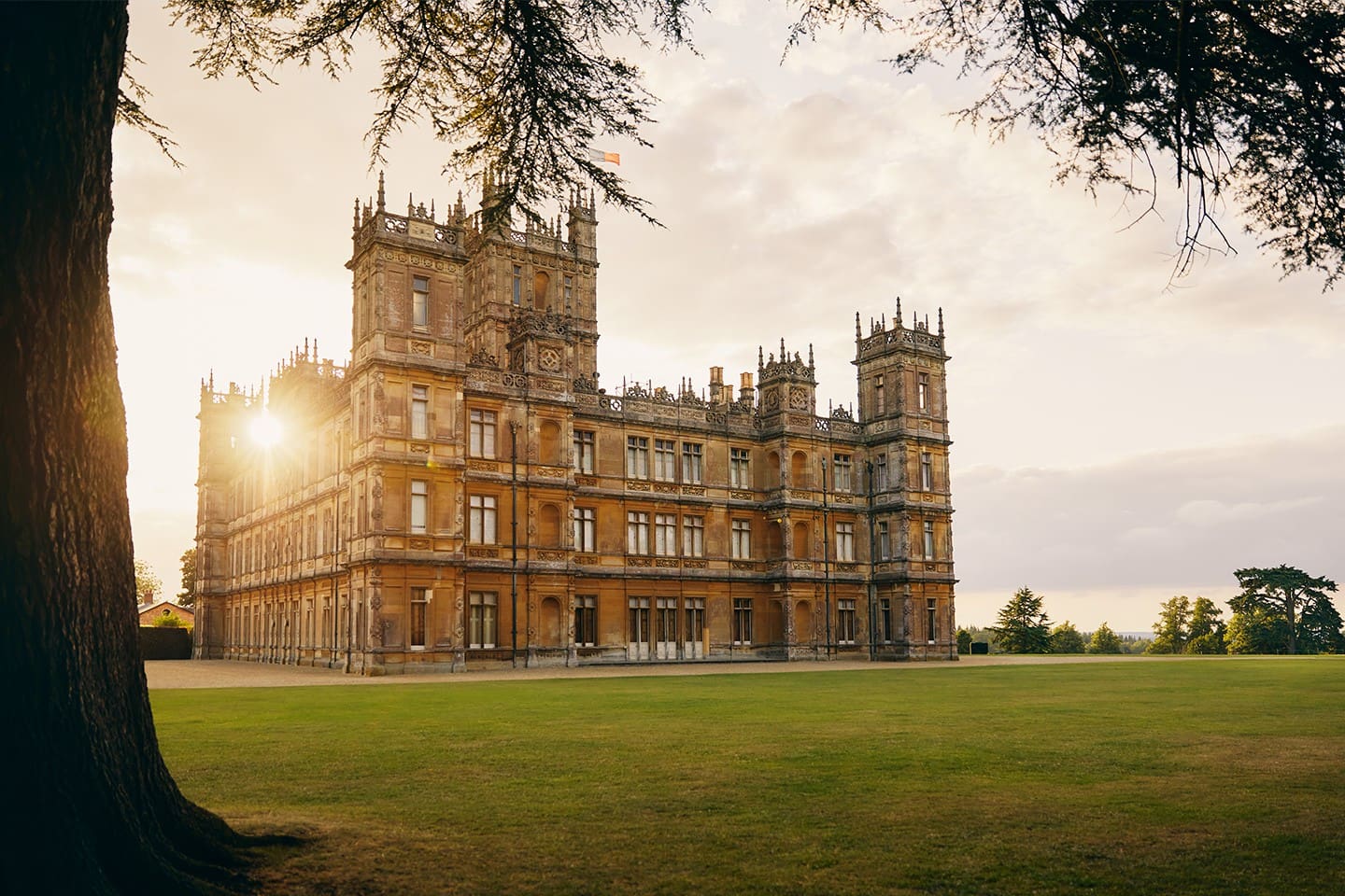 Highclere Castle, home of Downton Abbey