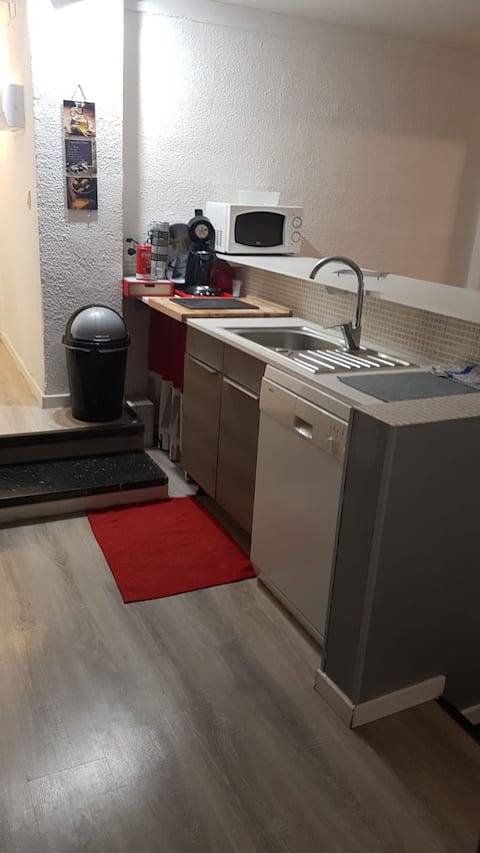 Appartement rdc.  4 couchages