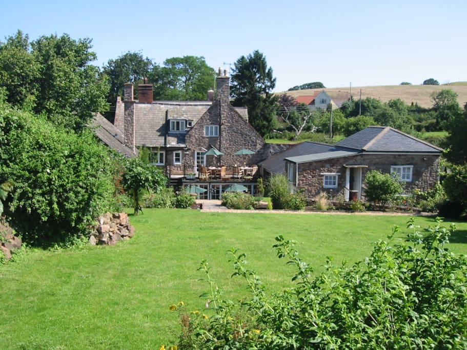 The Dragon House from the Main Garden