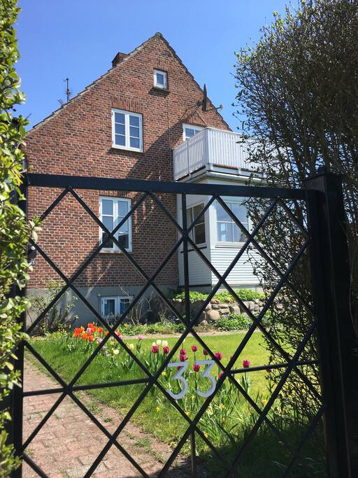 Our house viewed from the street