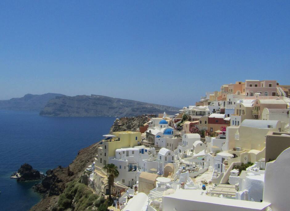 The Location of the Studio:
"Living in a postcard"