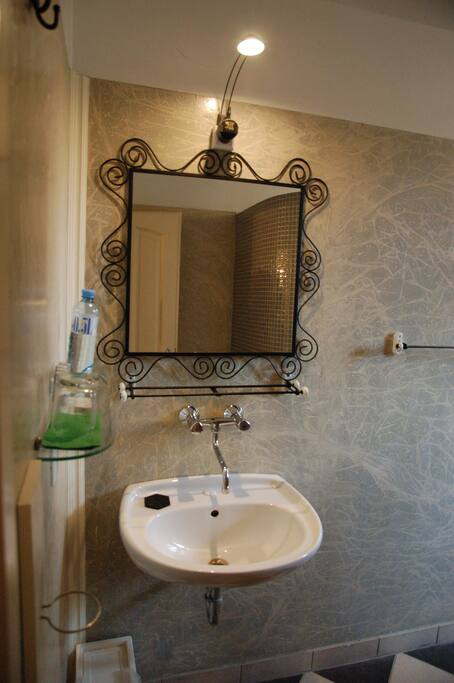 Zebra bathroom