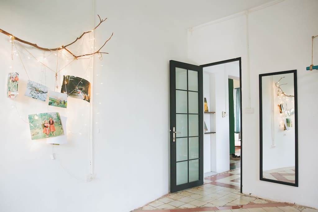 Inside the room