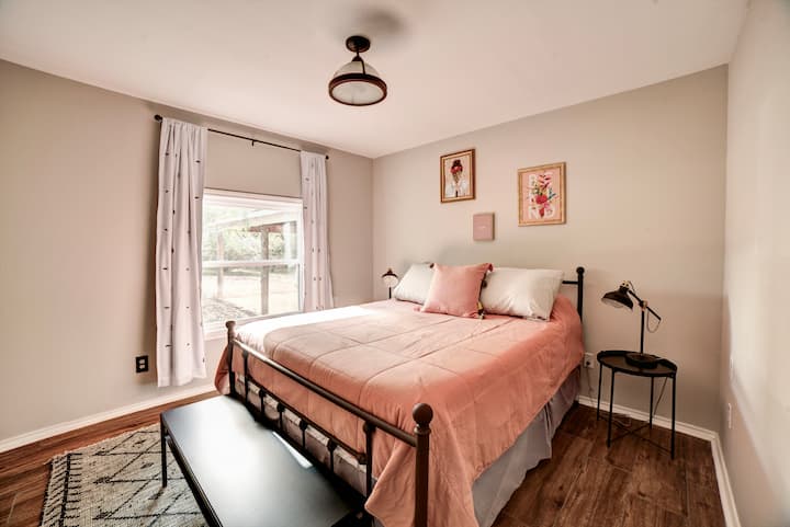 Bedroom two with queen bed