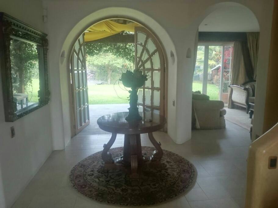 Entrada a la casa general