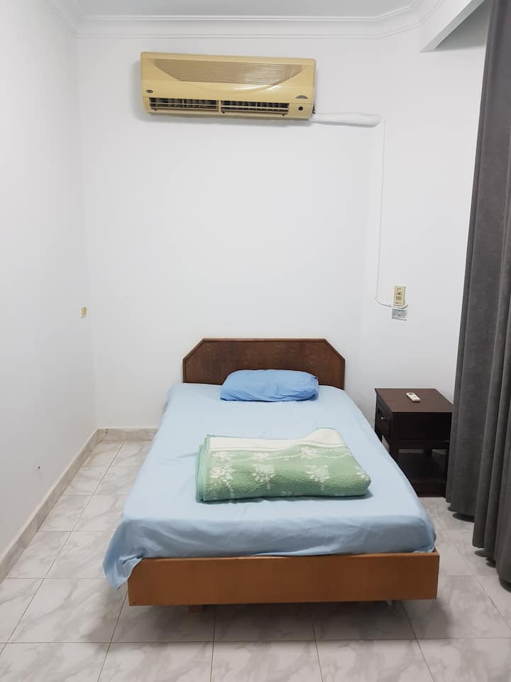 Third bedroom with single bed
