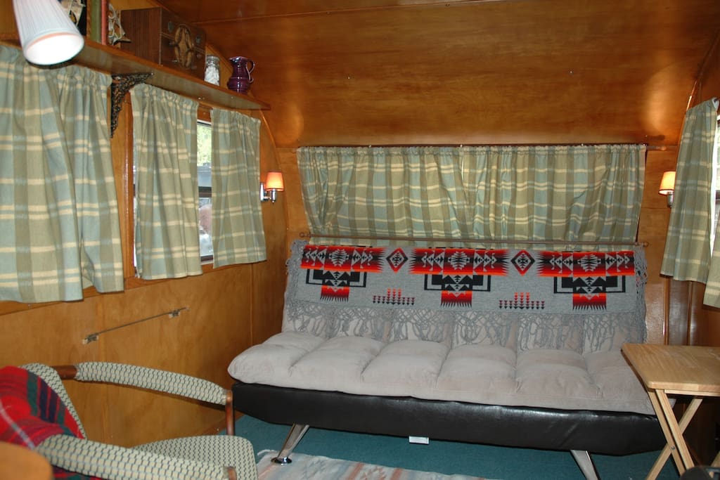 Living room with futon