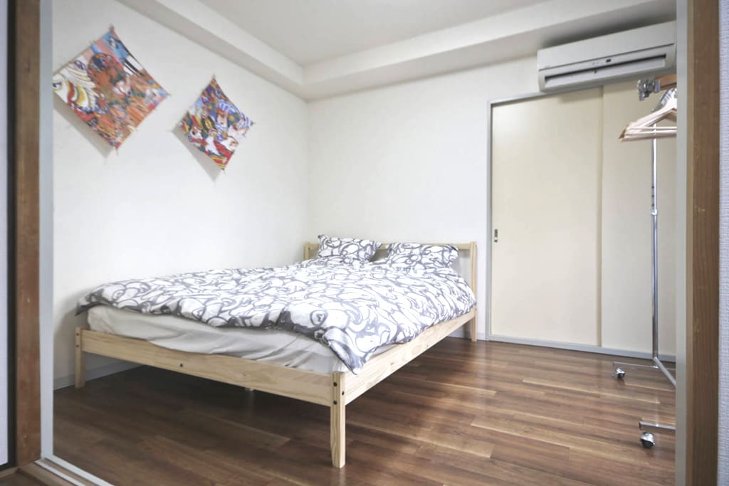 It is a very clean bedroom.