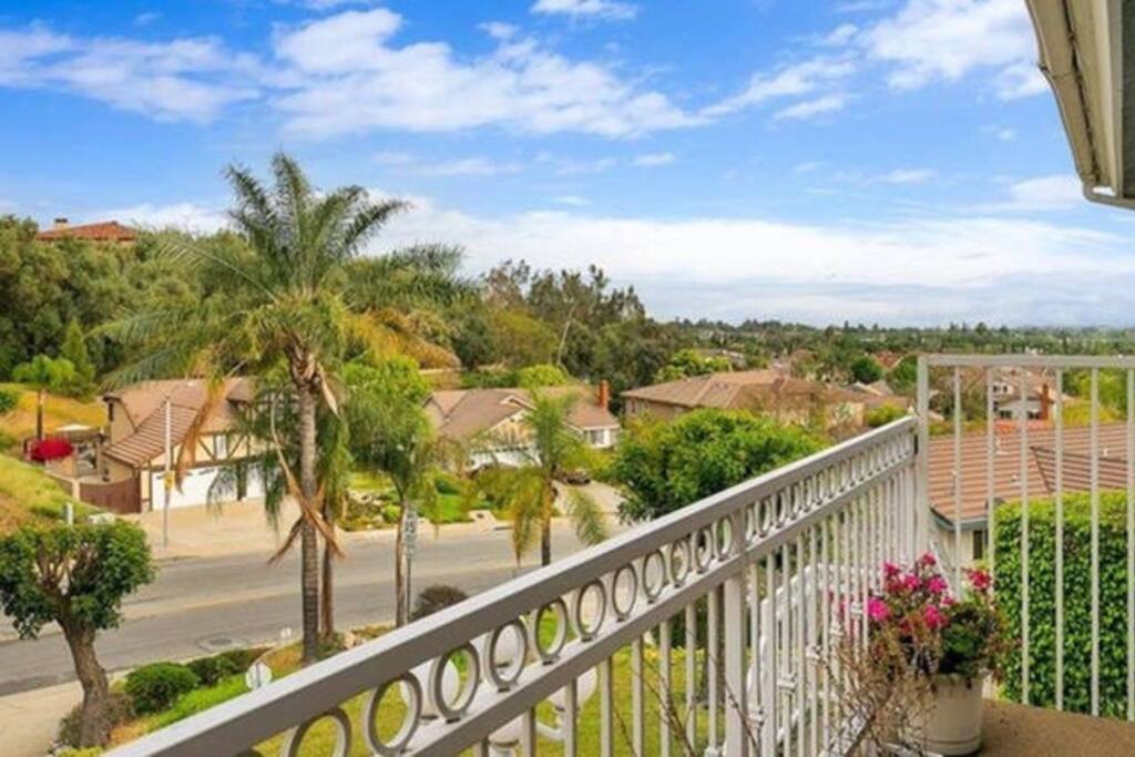 The View from Front of the Balcony of the House