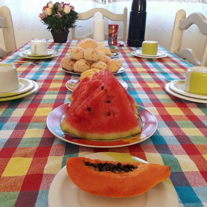 Delicioso café da manhã mineiro