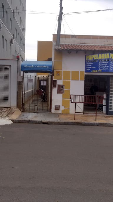 Fachada do Pensionato