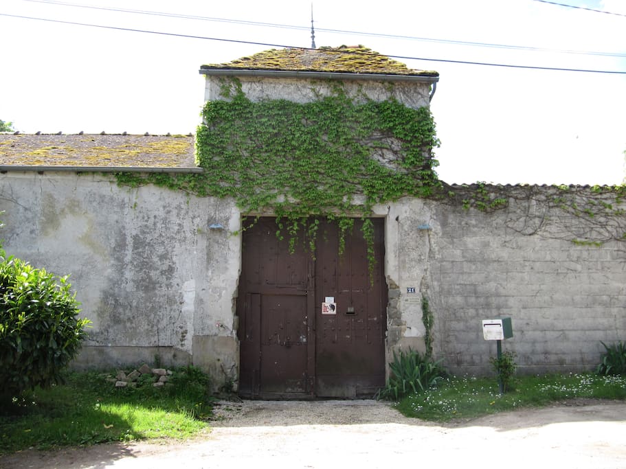 entrée de la propriété