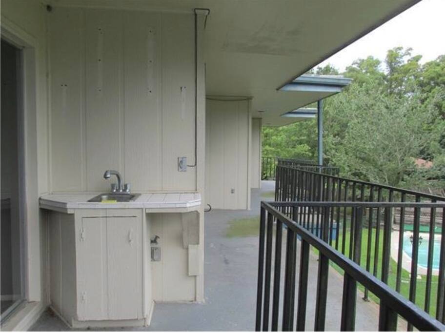 Rear Balcony