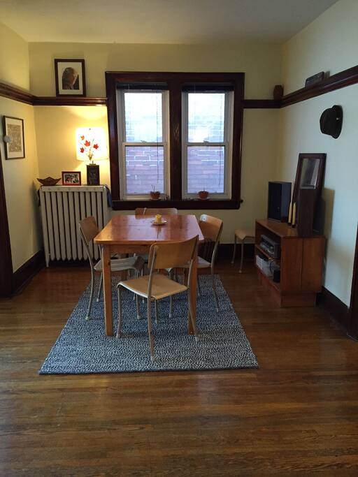 Lots of space to dine or work.
