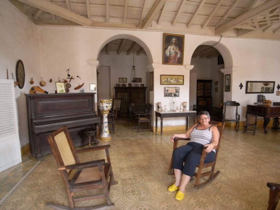 Sala de la casa