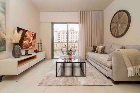 Placid 1 BR Ha-Nevi'im CTYD-view sunny balcony Apt