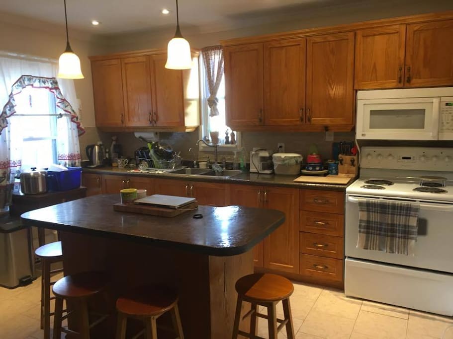 Our kitchen is the hub of the home!