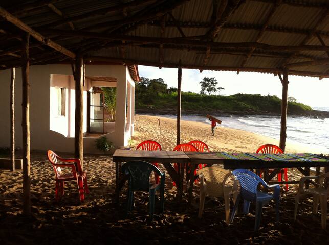 Samso resort, across the road from Hamilton beach.
