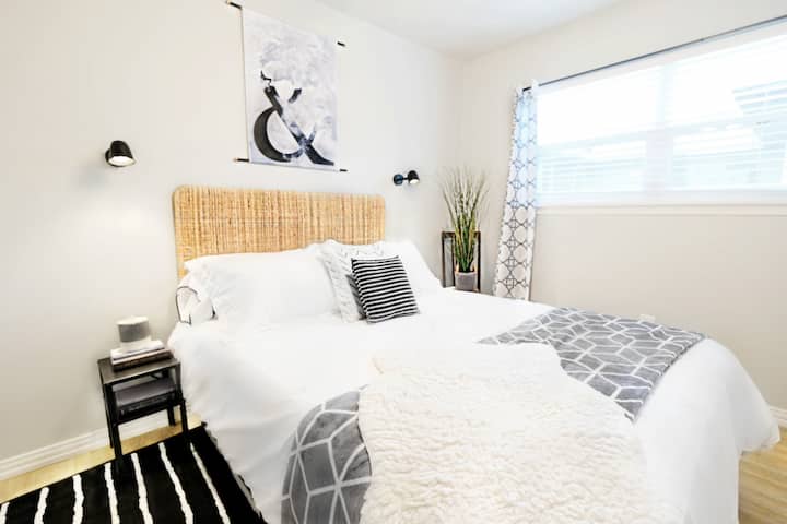 毛绒标准双人床